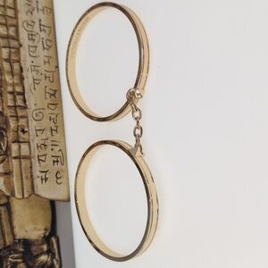 Victoria's Secret  Goldtone Handcuff Bangle Bracelet